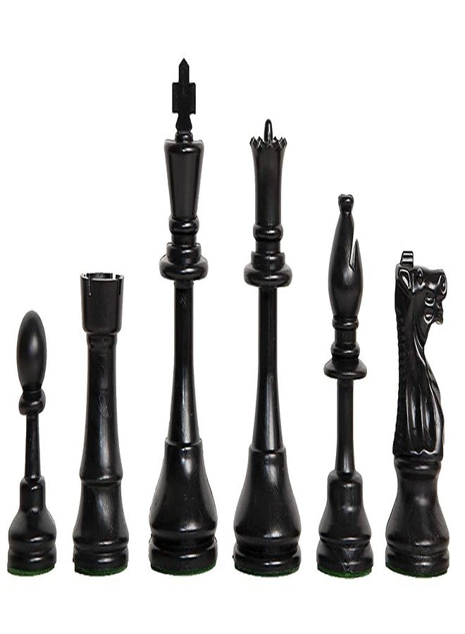 TOPTEAM Top Team Chess Coin/Goti Set of 32 Plastic Pieces, Chess Coins, Black & White Colour - Light Weight Plastic Chess goti (Pack of 1) - Image 5